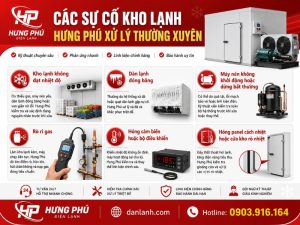 Dịch vụ sửa chữa kho lạnh 24/7 tại TPHCM — Điện Lạnh Hưng Phú