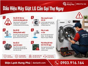 Sửa Máy Giặt LG Tại Nhà TPHCM — Thợ Chuyên, Bảo Hành Uy Tín — Điện Lạnh Hưng Phú TPHCM