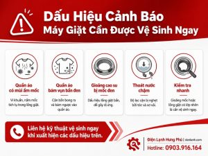 Vệ Sinh Máy Giặt Tại Nhà TPHCM — Sạch Lồng, Khử Mùi, Diệt Khuẩn — Điện Lạnh Hưng Phú